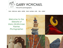 Tablet Screenshot of garrymcmichael.com
